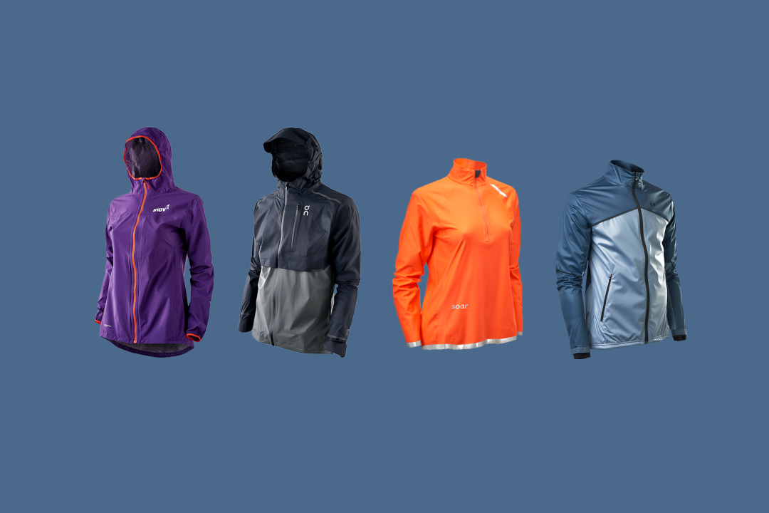 Selection of some of the best non-waterproof running jackets