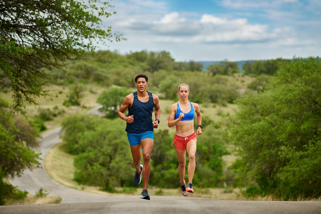 Garmin Fenix 7 being used on a run