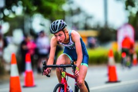 Training for triathlon as a teenager