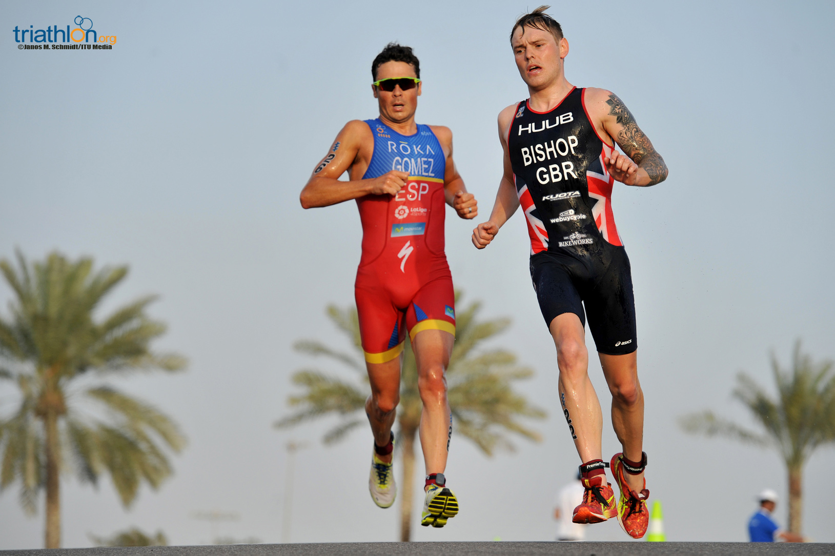 Tom Bishop racing at WTS Abu Dhabi