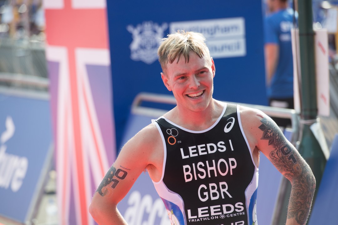 Tom Bishop after racing in 2017