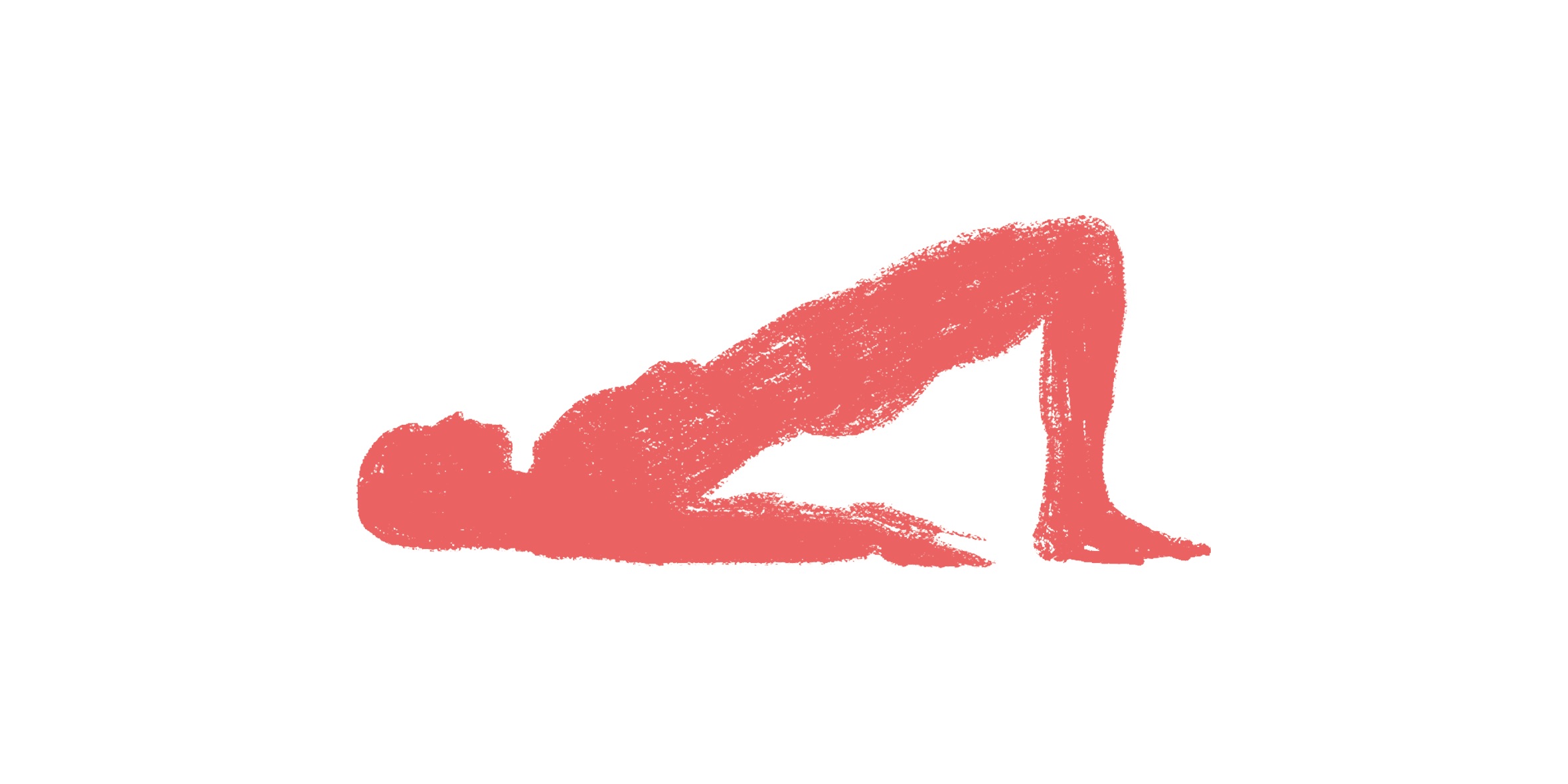 Bridge pose illustration