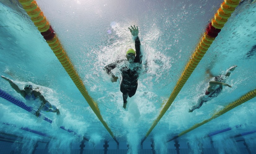 How to get the perfect arm stroke for a triathlon swim