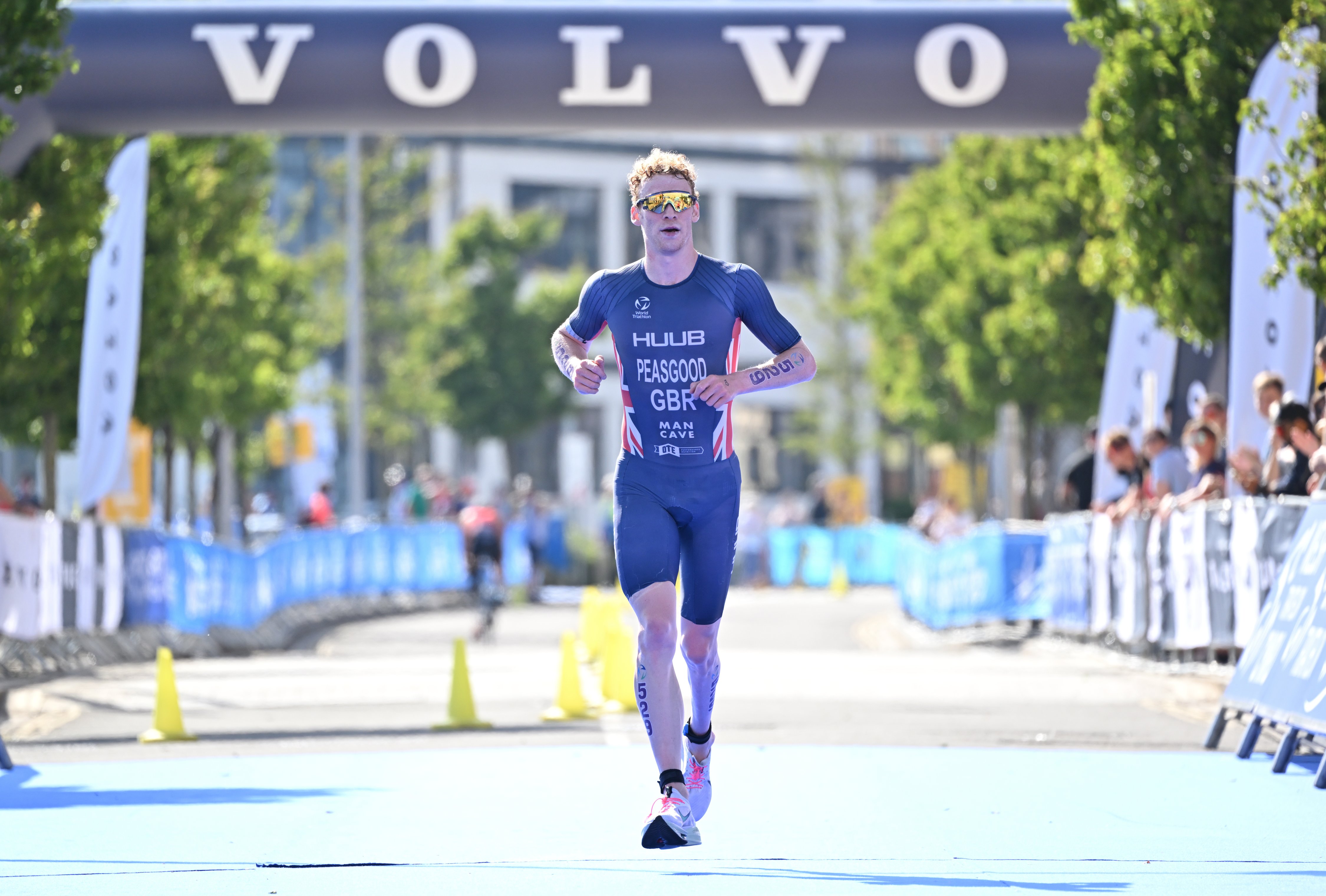 george peasgood comes second World Triathlon Para Series Swansea