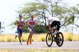 The craziest triathlon kit we spotted in Kona