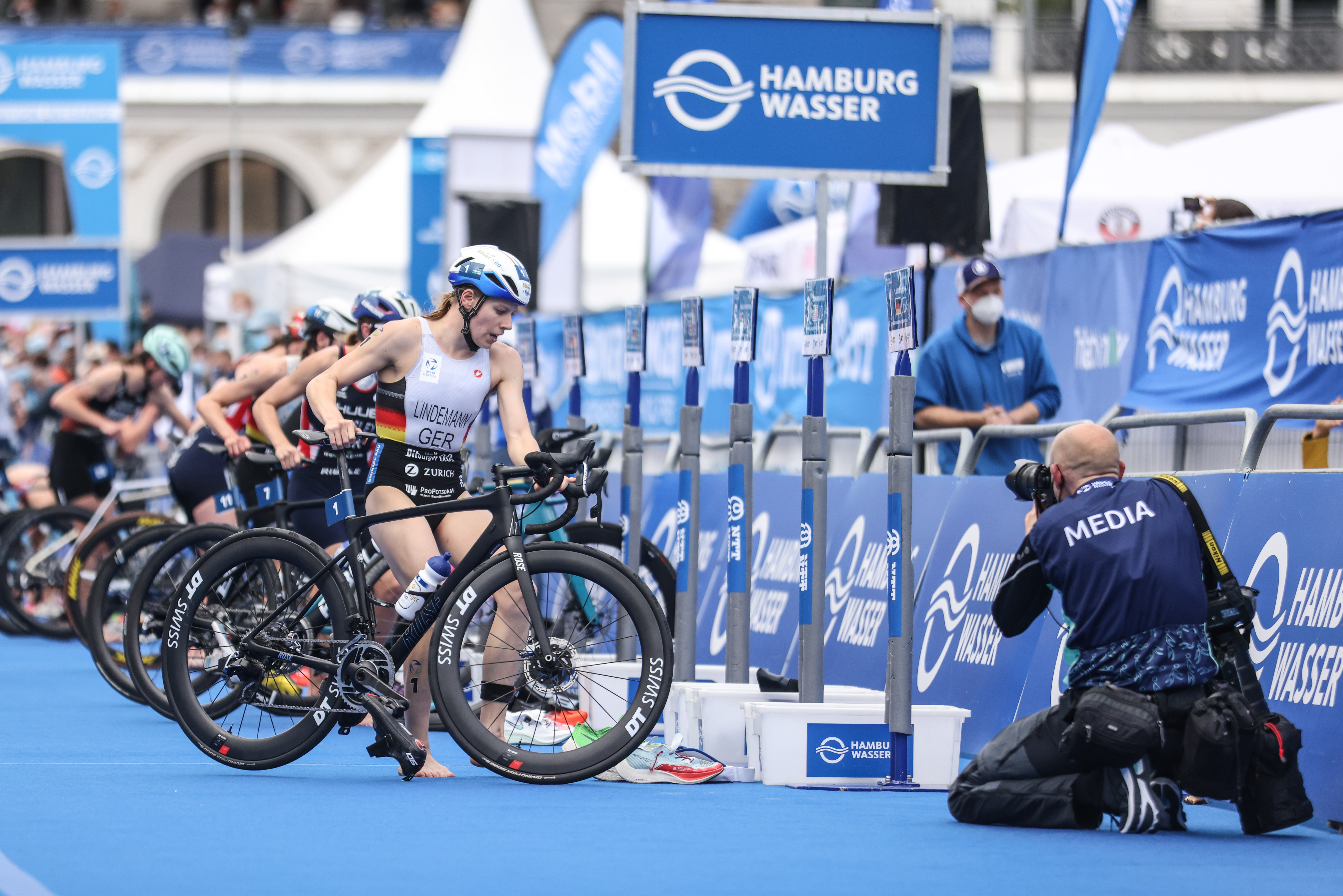 lindemann performs on bike leg of WTCS hamburg 2021