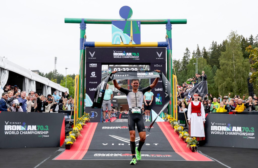 Rico Bogen wins the 2023 Ironman World Championships in Lahti, Finland