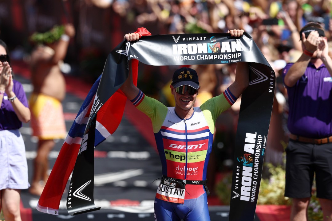 Gustav Iden at the Ironman World Championship