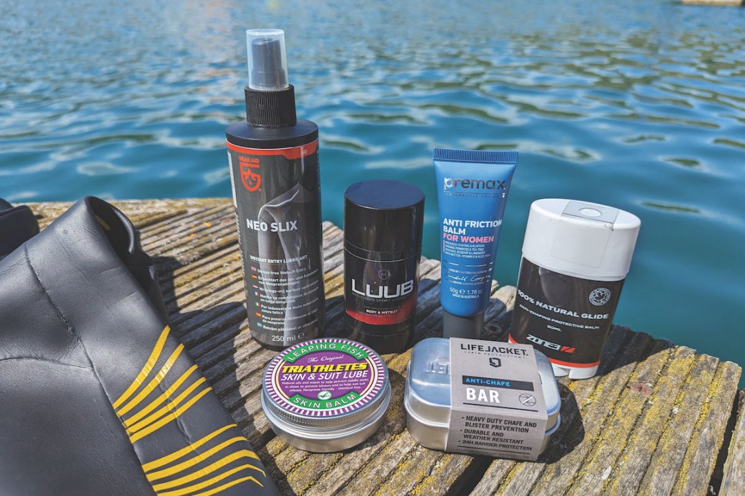 Collection of the best wetsuit lubes