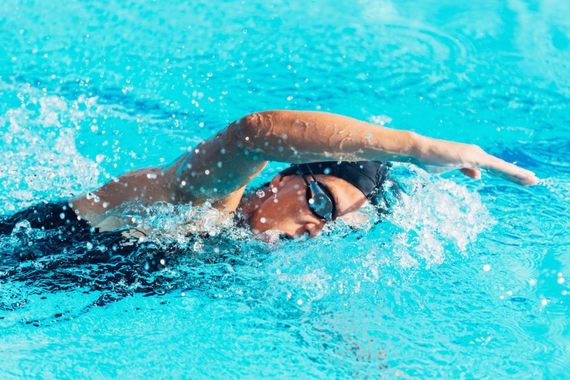 Four easy ways to increase the challenge of a swim workout