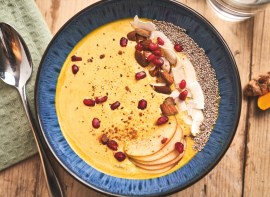 Golden turmeric bircher