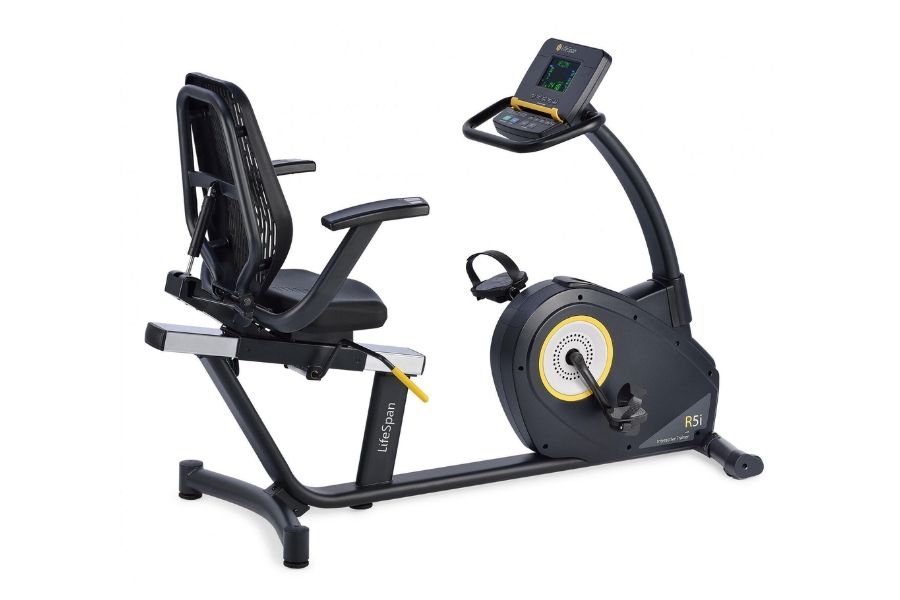 LifeSpan Fitness Light-Commercial Recumbent Bike R5i Self-Generating