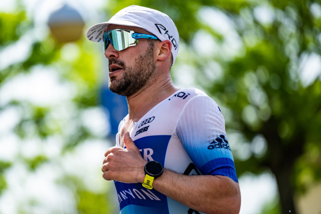 Patrick Lange racing Ironman