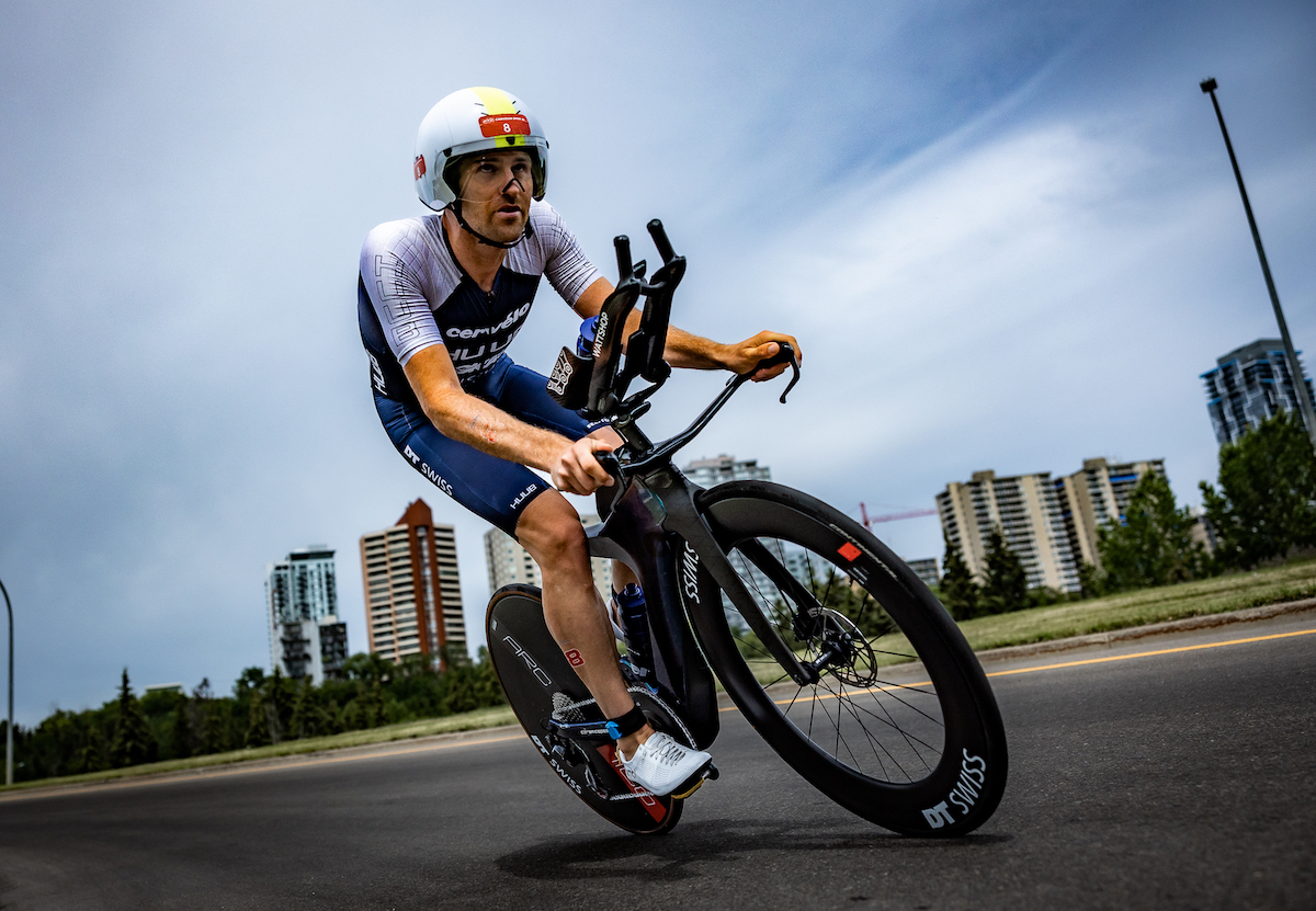 David McNamee racing the 2022 PTO Canadian Open at Hawrelak Park, Edmonton, Canada