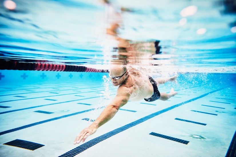 How many calories does swimming burn?