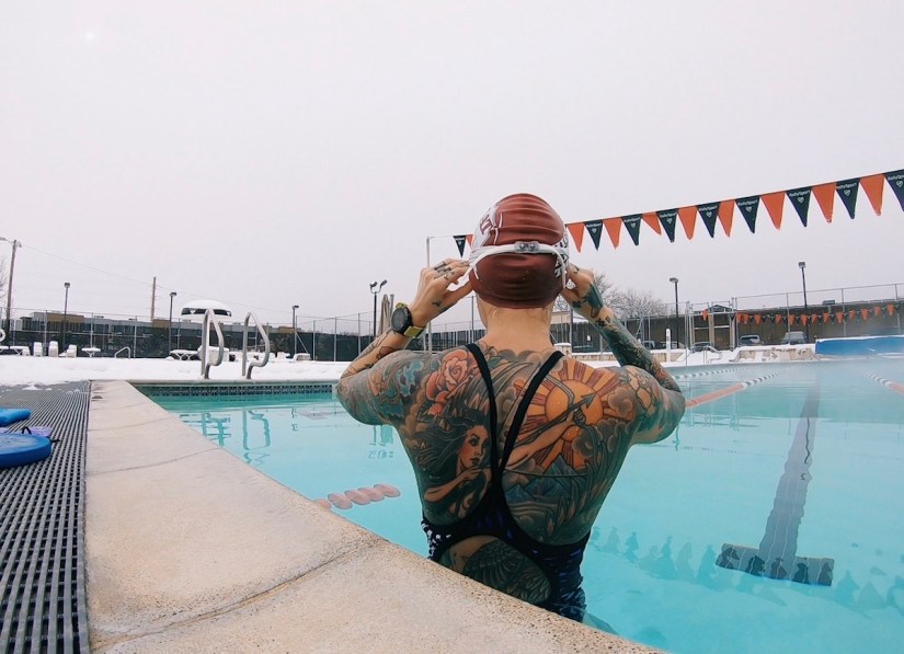 How long after getting a tattoo can you swim?