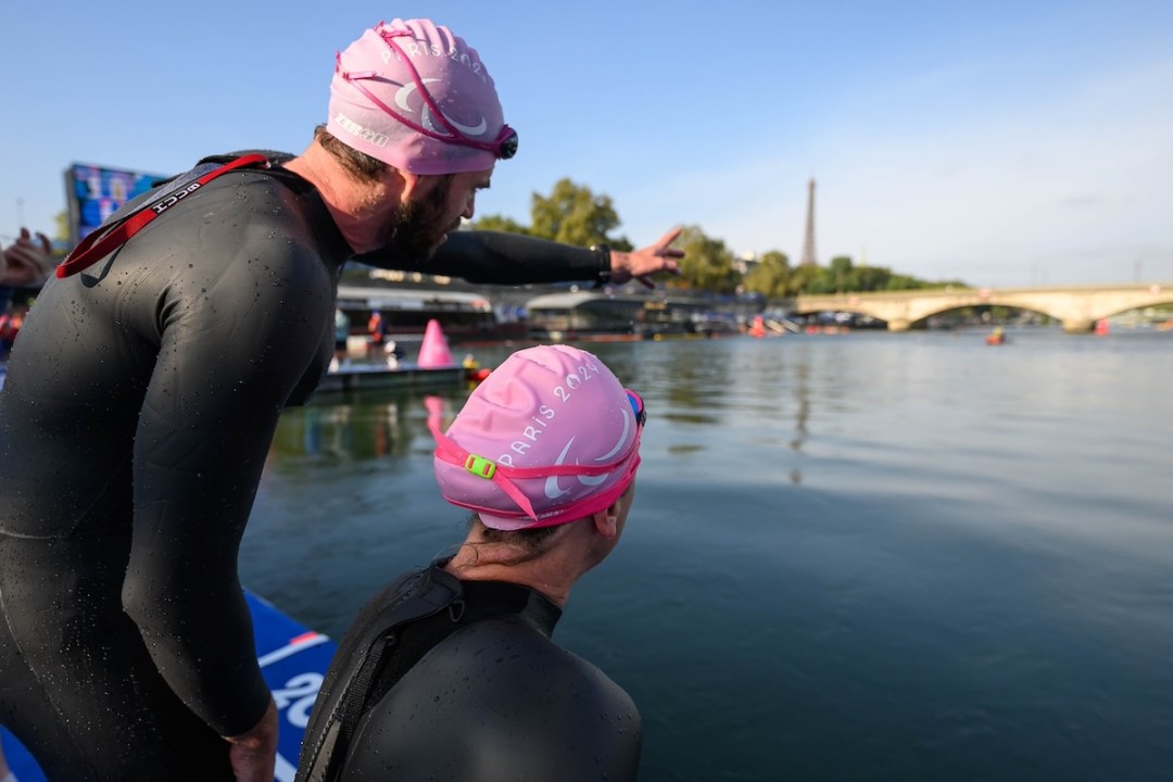 Swim familiarisation at the 2024 Paris Paralympic Games; 29.08.2024