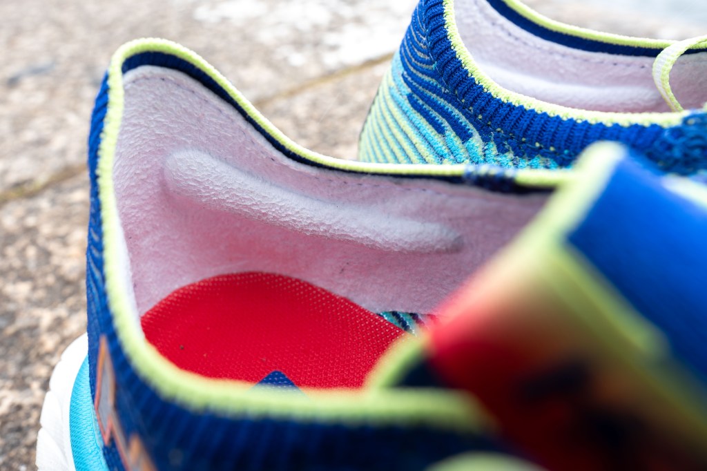 Close-up of Holka Ceilo x1 running shoes