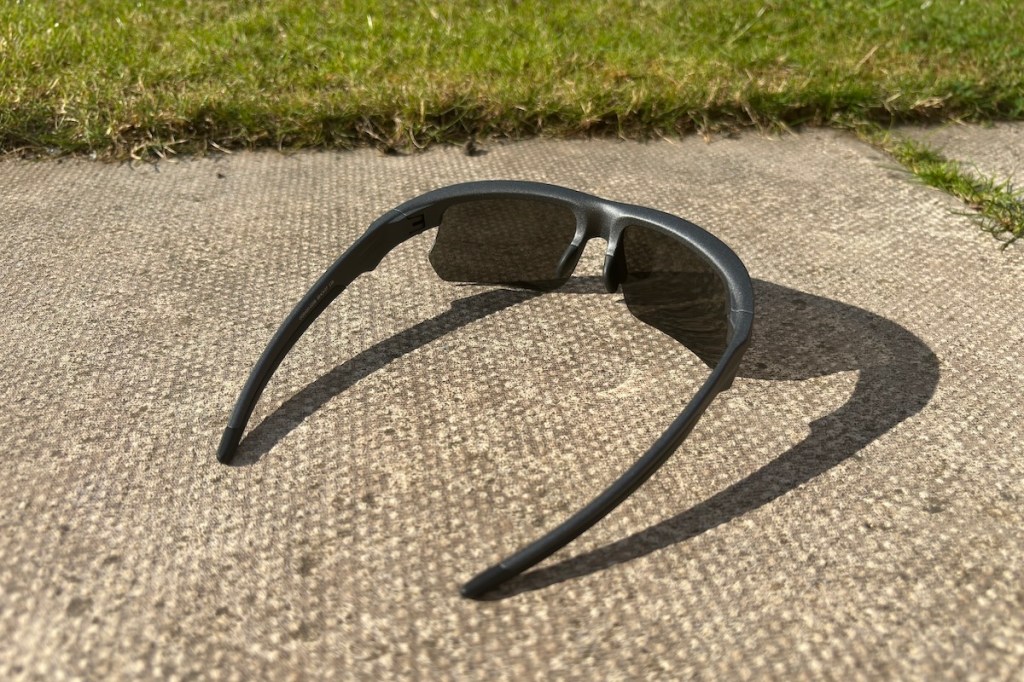 Oakley BiSpheara sunglasses shown from the rear