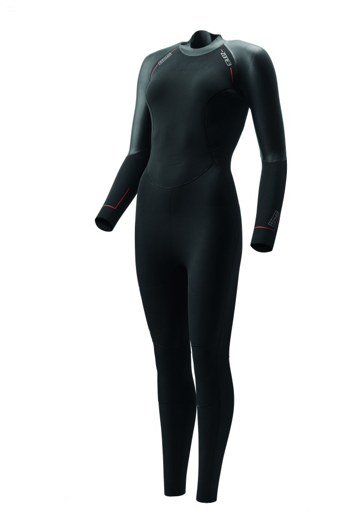 Close-up of Zone3 Switch wetsuit