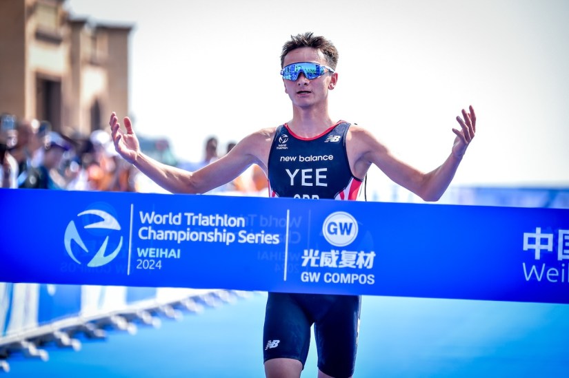 Alex Yee wins Weihai World Triathlon race and heads to Grand Final as title leader