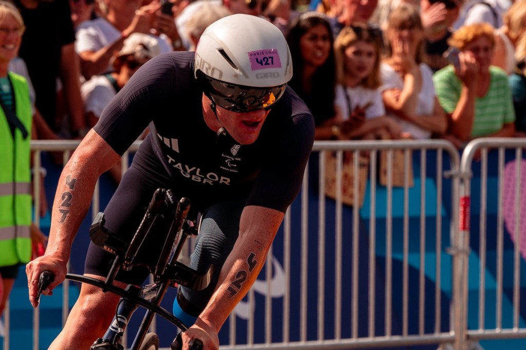 GB's Michael Taylor would finish sixth In the men’s PTS4 race