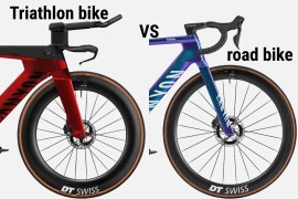 Is a triathlon bike or a road bike better for descending?