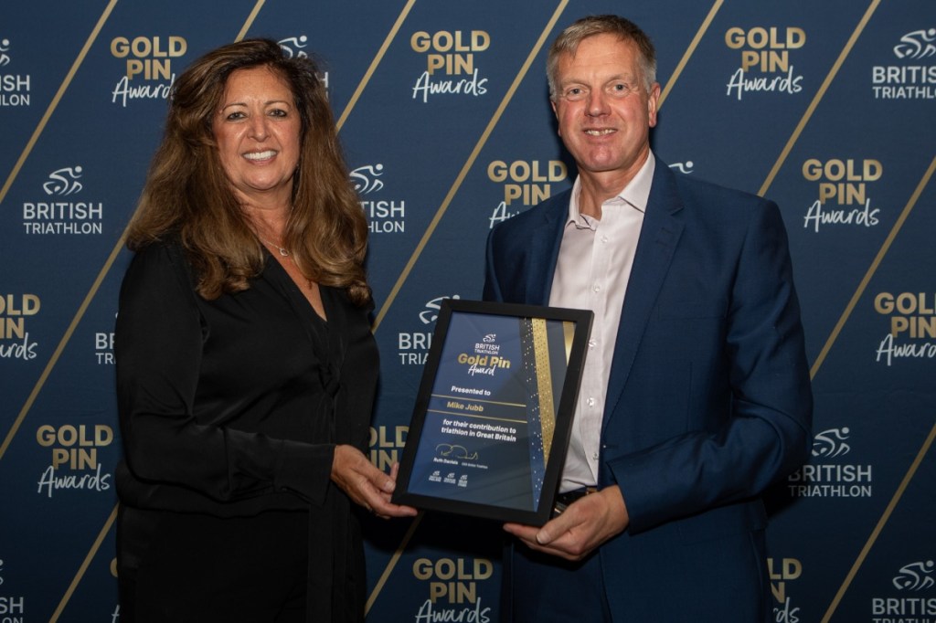 British Triathlon CEO Ruth Daniels award