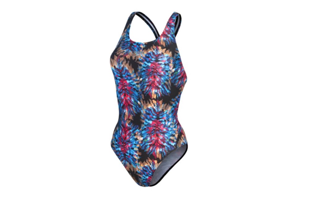 Speedo Club Training Allover Digital Proback Swimsuit Womens