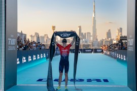 Dubai T100 Grand Final: Taylor Knibb wins to be crowned inaugural world champion