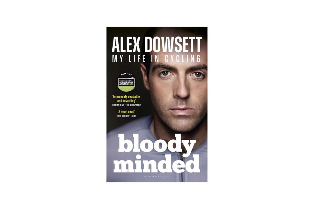 Front cover of Bloody Minded, Alex Dowcett's autobiograhy 